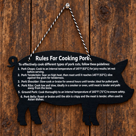 Rules For Cooking Pork